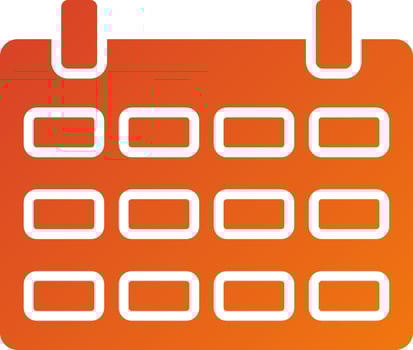 Calendar Icon Style vector