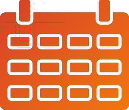 Calendar Icon Style vector