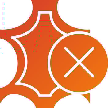 No Leather Icon Style vector