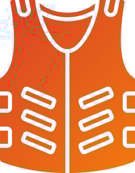Armor Icon Style vector