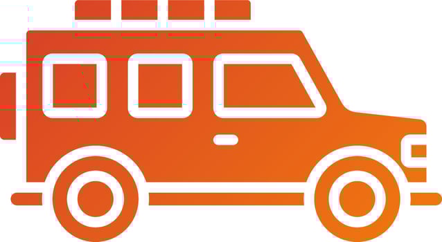 Jeep Icon Style vector