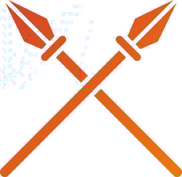 Spear Icon Style vector