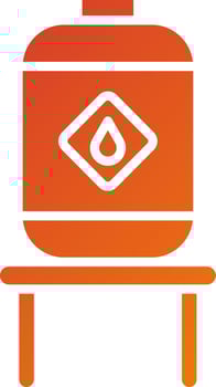 Oil Tanker Icon Style vector