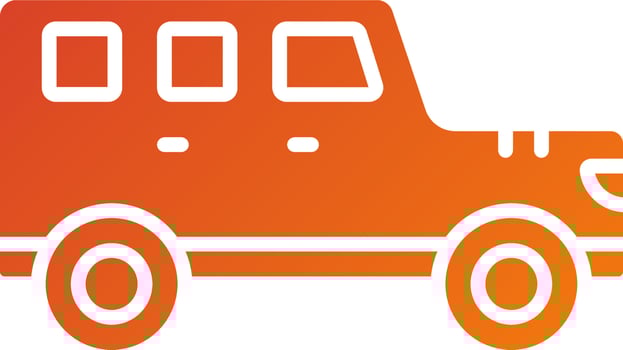 Suv Icon Style vector