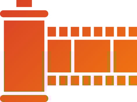 Camera Roll Icon Style vector