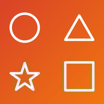 Shape Toy Icon Style vector