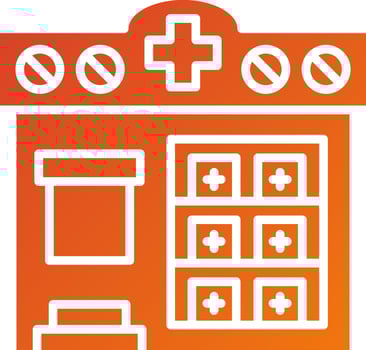 Pharmacy Icon Style vector