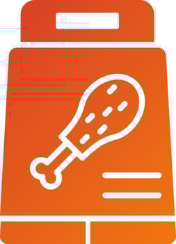Food Pack Icon Style vector
