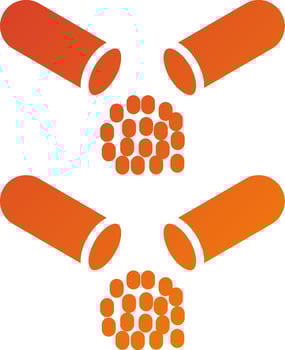 Capsule Icon Style vector