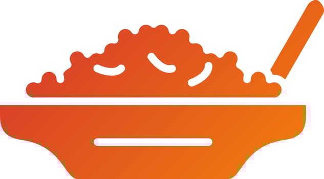 Rice Icon Style vector