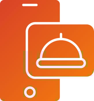 Food App Icon Style vector