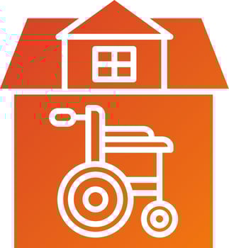 Hospice Icon Style vector