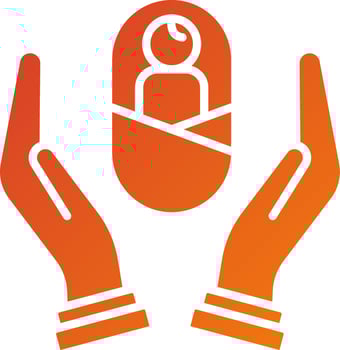 Adoption Icon Style vector