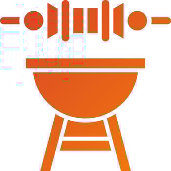 arbecue Icon Style vector