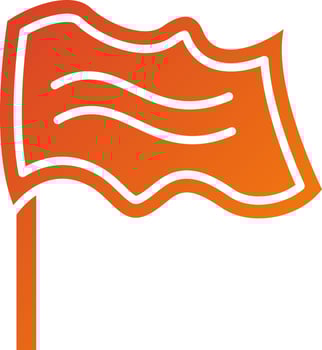 Flag Icon Style vector