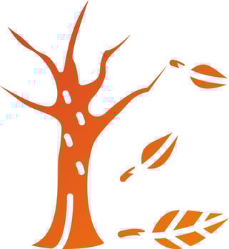 allen Leaf Icon Style vector