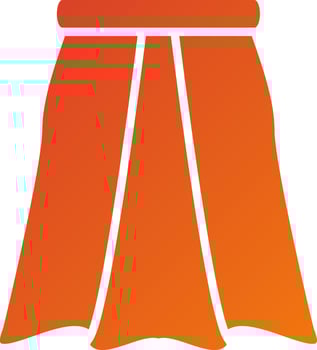 Skirt Icon Style vector