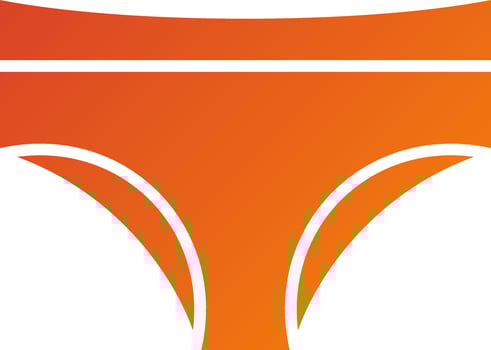 Underwear Icon Style vector