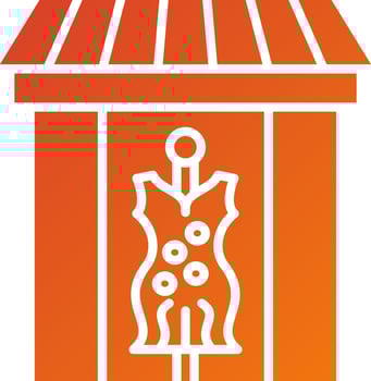 Window Display Icon Style vector