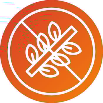 Gluten Free Icon Style vector