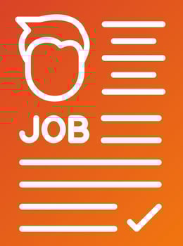Applicant Male Icon Style vector