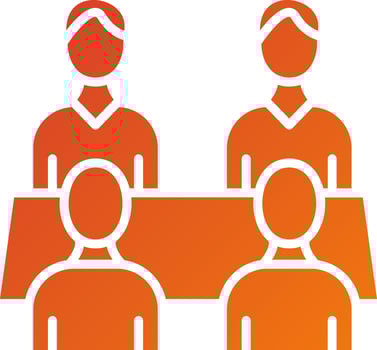Board Of Directors Icon Style vector