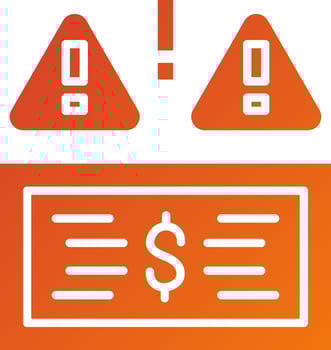 Rate Alerts Icon Style vector