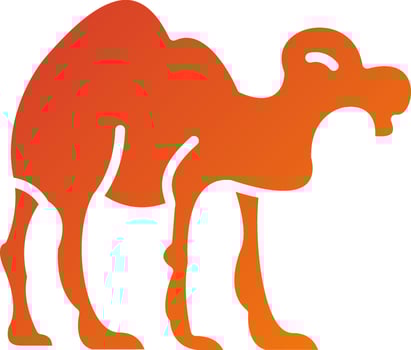 Camel Icon Style vector