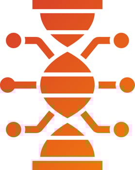 Genetic Engineering Icon Style vector