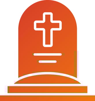 Grave Icon Style vector