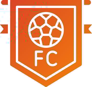 Football Club Icon Style vector