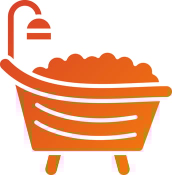 Bathtub Icon Style vector