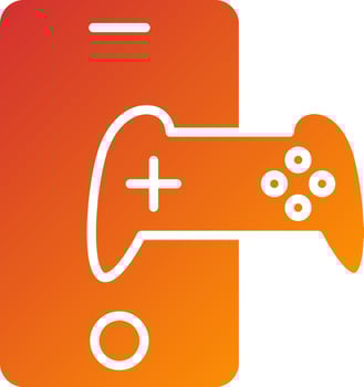 Mobile Game Icon Style vector