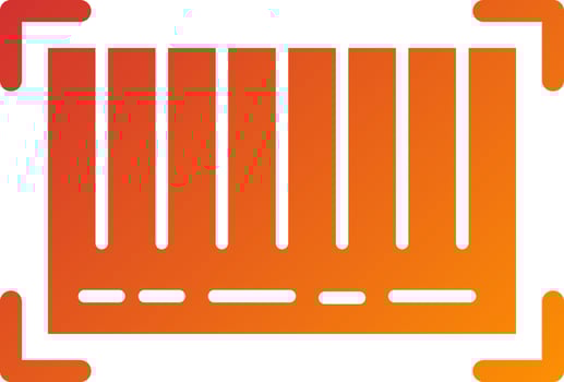 Serial Number Icon Style vector