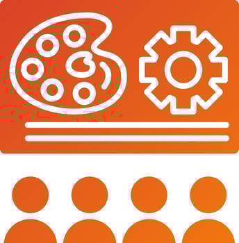 Art Workshops Icon Style vector