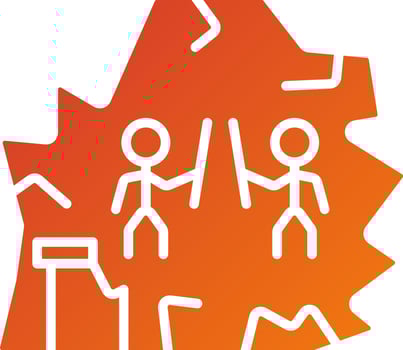Cave Art Icon Style vector