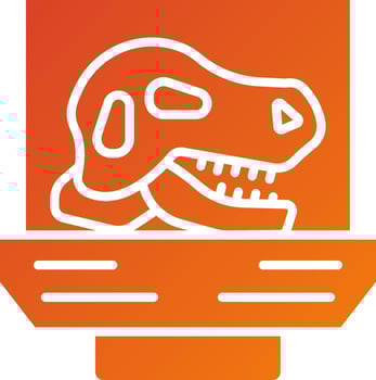 Dinosaur Icon Style vector