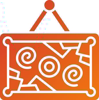 Modern Art Icon Style vector