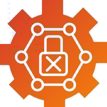 Limited Access Icon Style vector