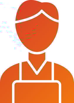 Barista Icon Style vector