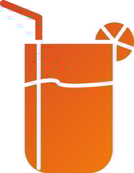 Lemonade Icon Style vector