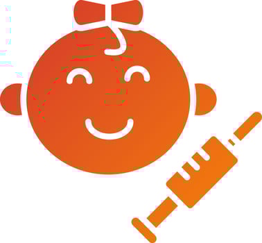 Vaccination Icon Style vector