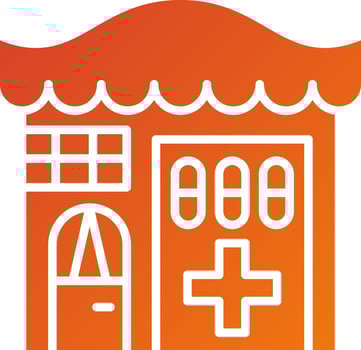 Medical Store Icon Style vector