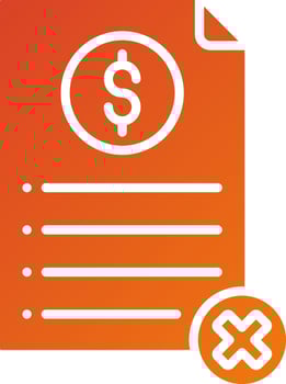 Business Fail Icon Style vector