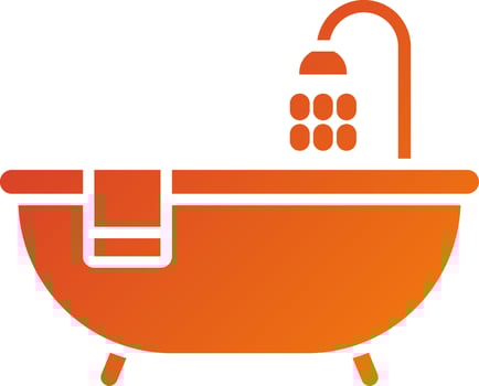 Bathtub Icon Style vector