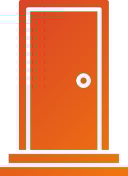 Door Icon Style vector