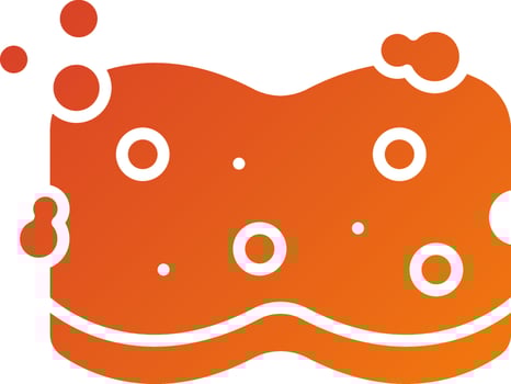 Sponge Icon Style vector