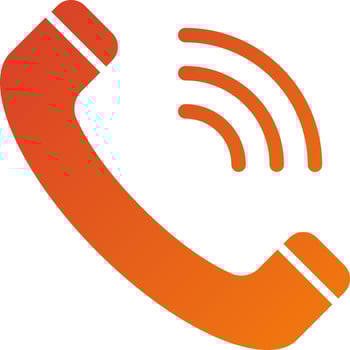 Phone Call Icon Style vector