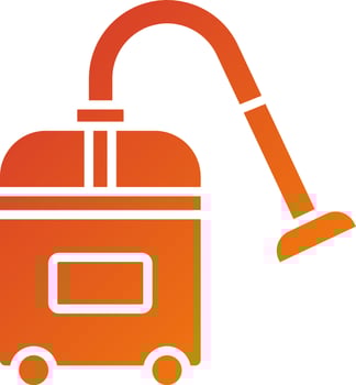 Vacuum Cleaner Icon Style vector