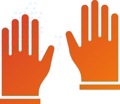 Gloves Icon Style vector